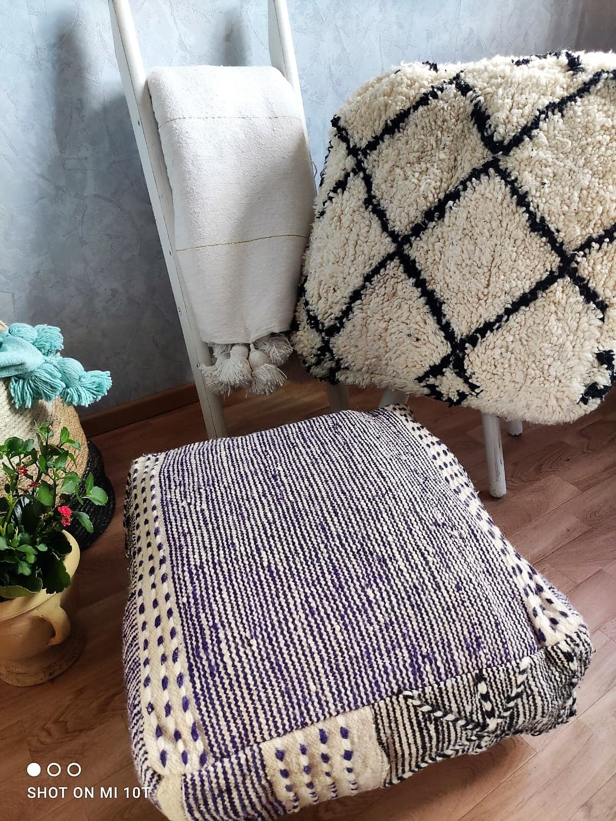 Berber pouf Beni Ouarain