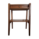 Wooden bedside table