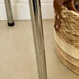 Yellow formica stool