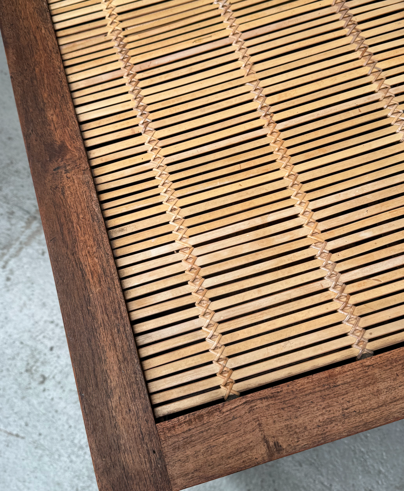 Rattan sideboard