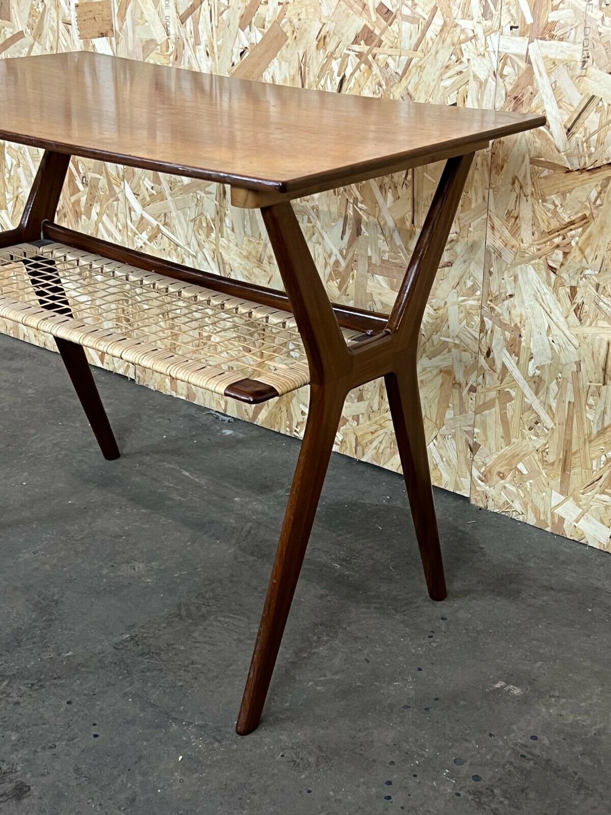 60s 70s teak side table