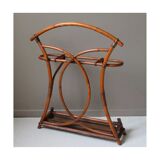 Umbrella door XIXth Rattan and Osier