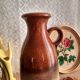 Ceramic vase Scheurich keramik 493-27 West Germany - vintage