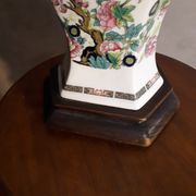 Asian porcelain lamp signs limoge and offal art deco