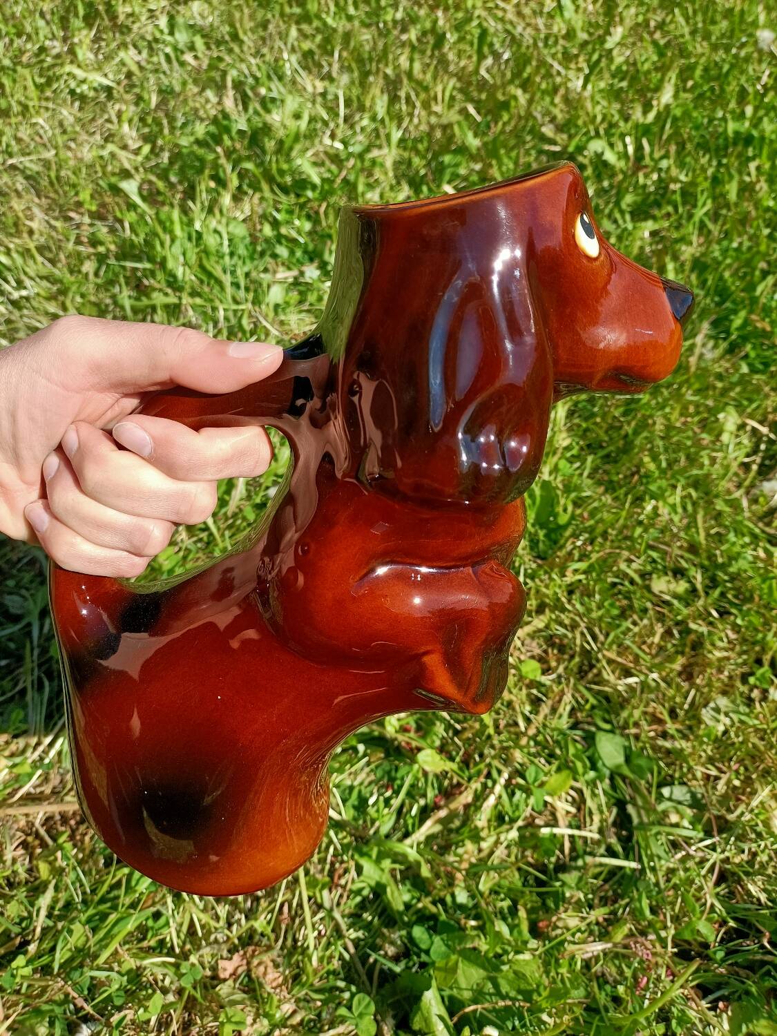 Carafe/Pitcher Dog motif