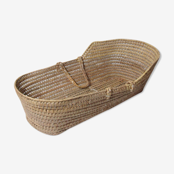 Old rattan baby cuff