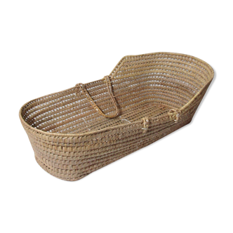 Old rattan baby cuff