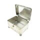 ABD Art Deco Sugar Bowl, Silver-Plated Brass, Norblin