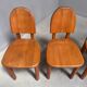 Vintage oak dining chairs by Wasa, 1990s