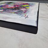 Abstract painting table