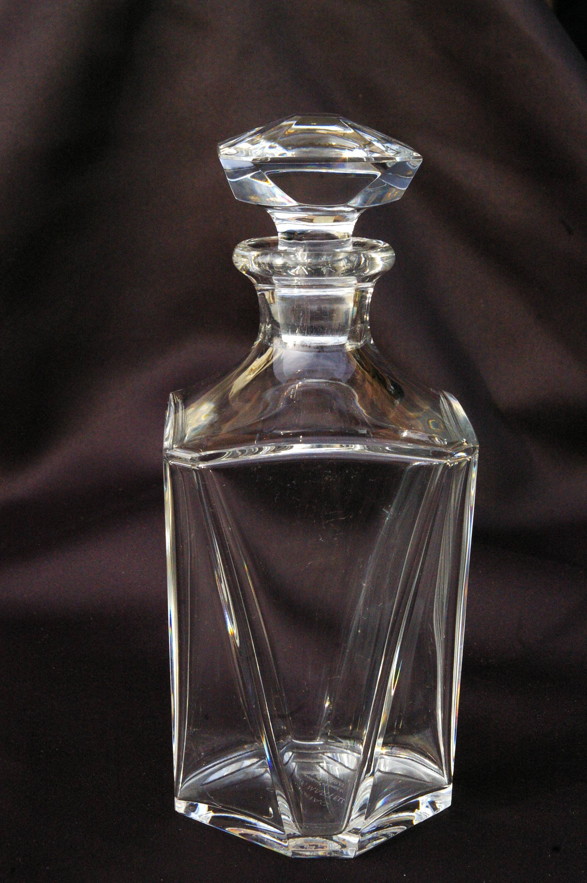 Baccarat crystal decanter Edition Cognac Martell