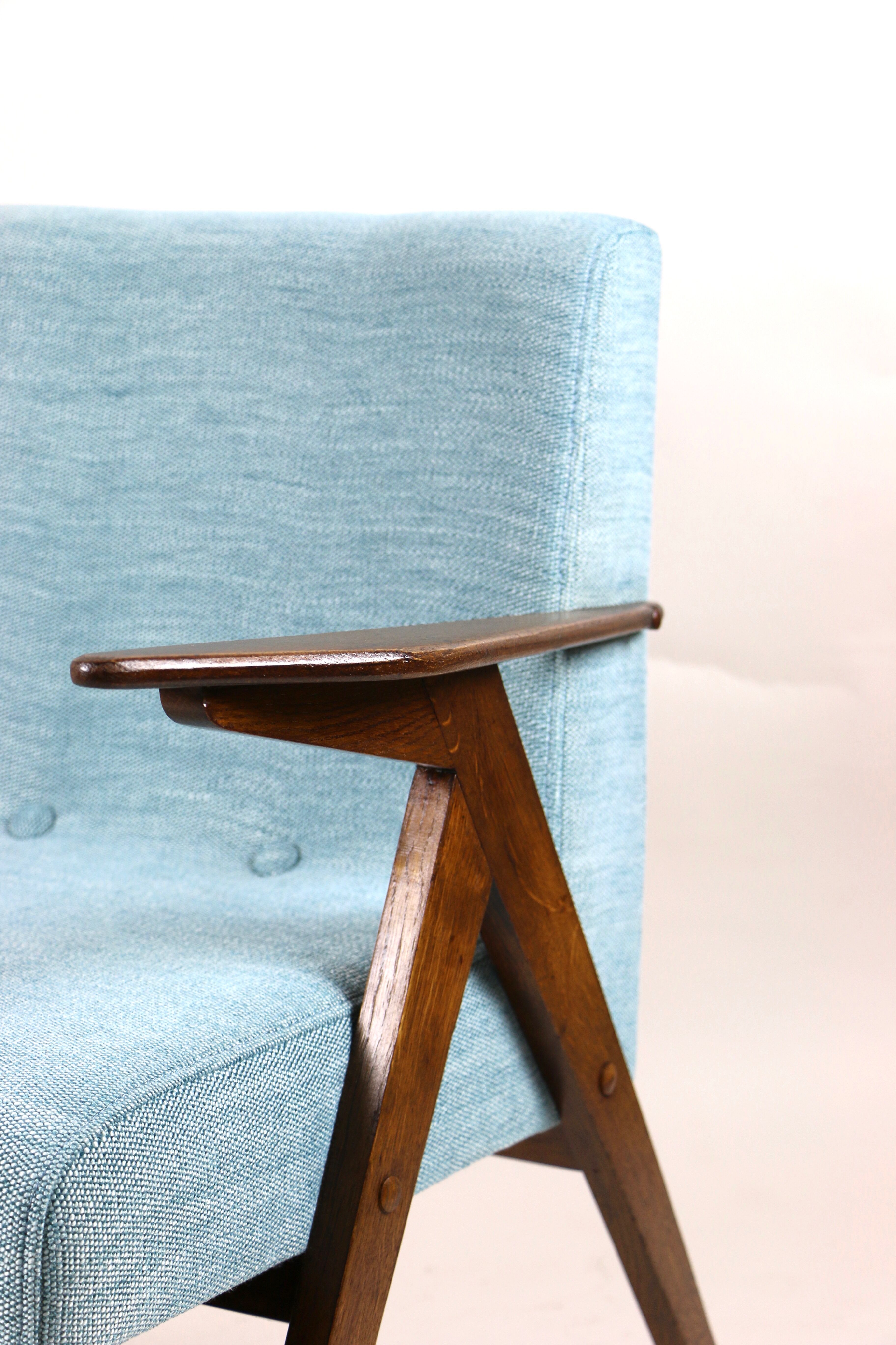Fauteuil Bunny de Józef Chierowski, années 1970