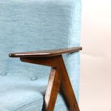 Fauteuil Bunny de Józef Chierowski, années 1970