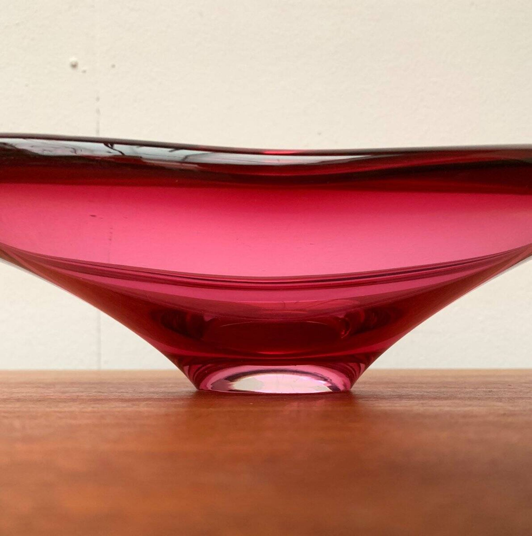 Coupe en verre vintage
