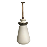 Walk cone white and metal
