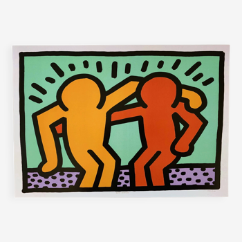 Keith HARING Poster BEST BUDDIES 1987