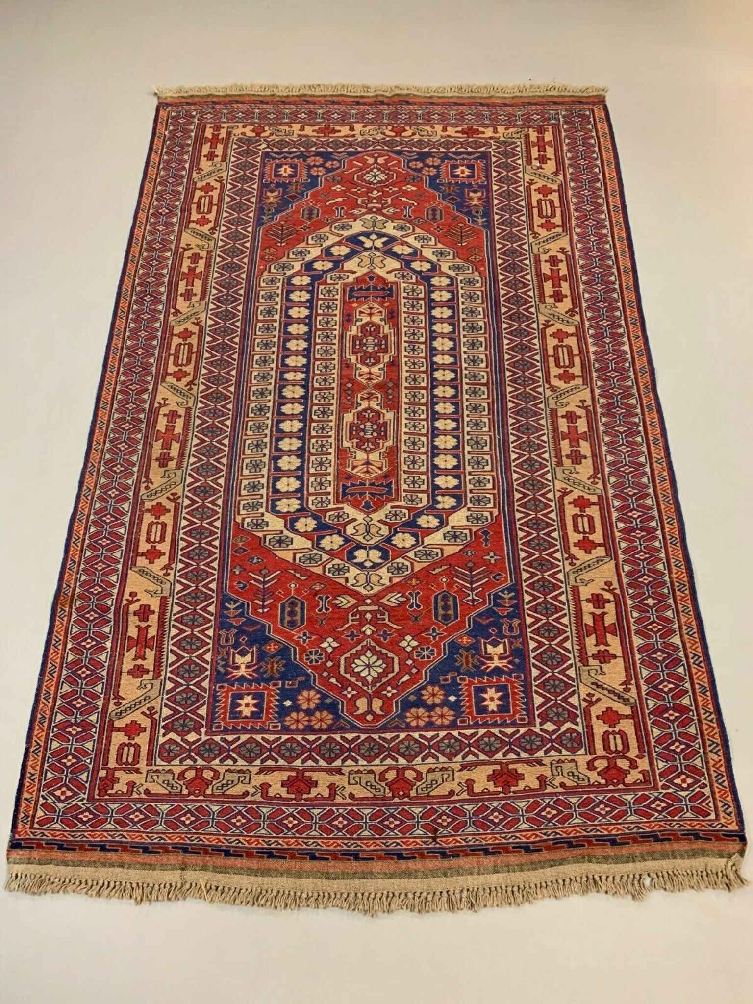 Afghan soumak kilim 245x153 cm