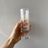 Sleek, designer champagne glasses