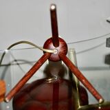 Lampe vintage en teck massif de severin hansen  1960