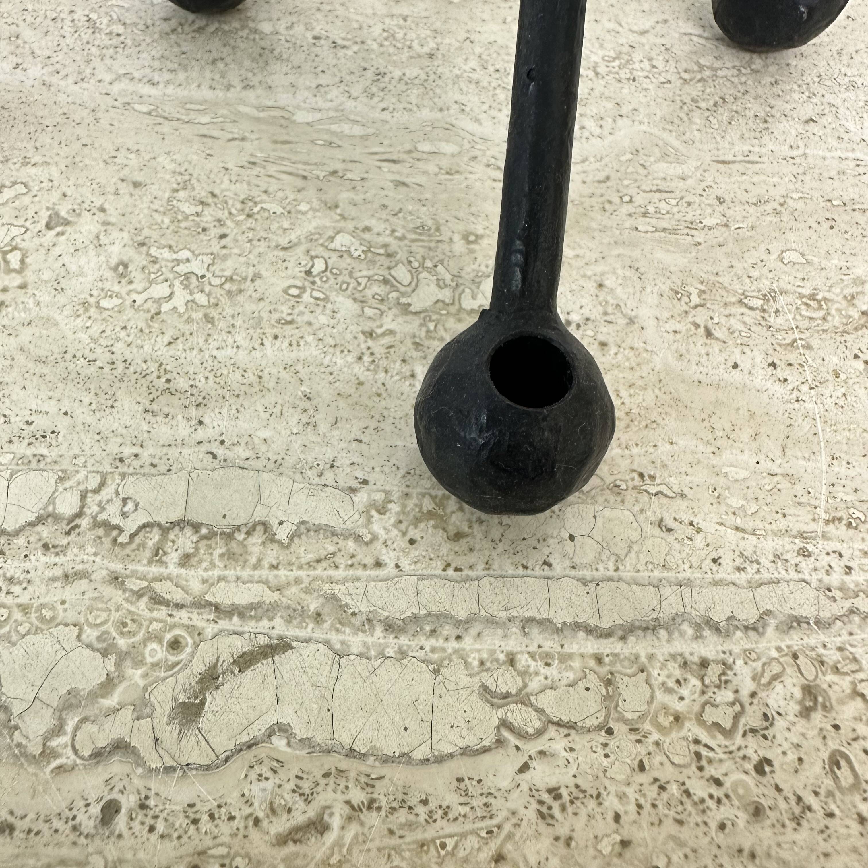 Set  of 2 candle sticks Scandinavian vintage 1960s