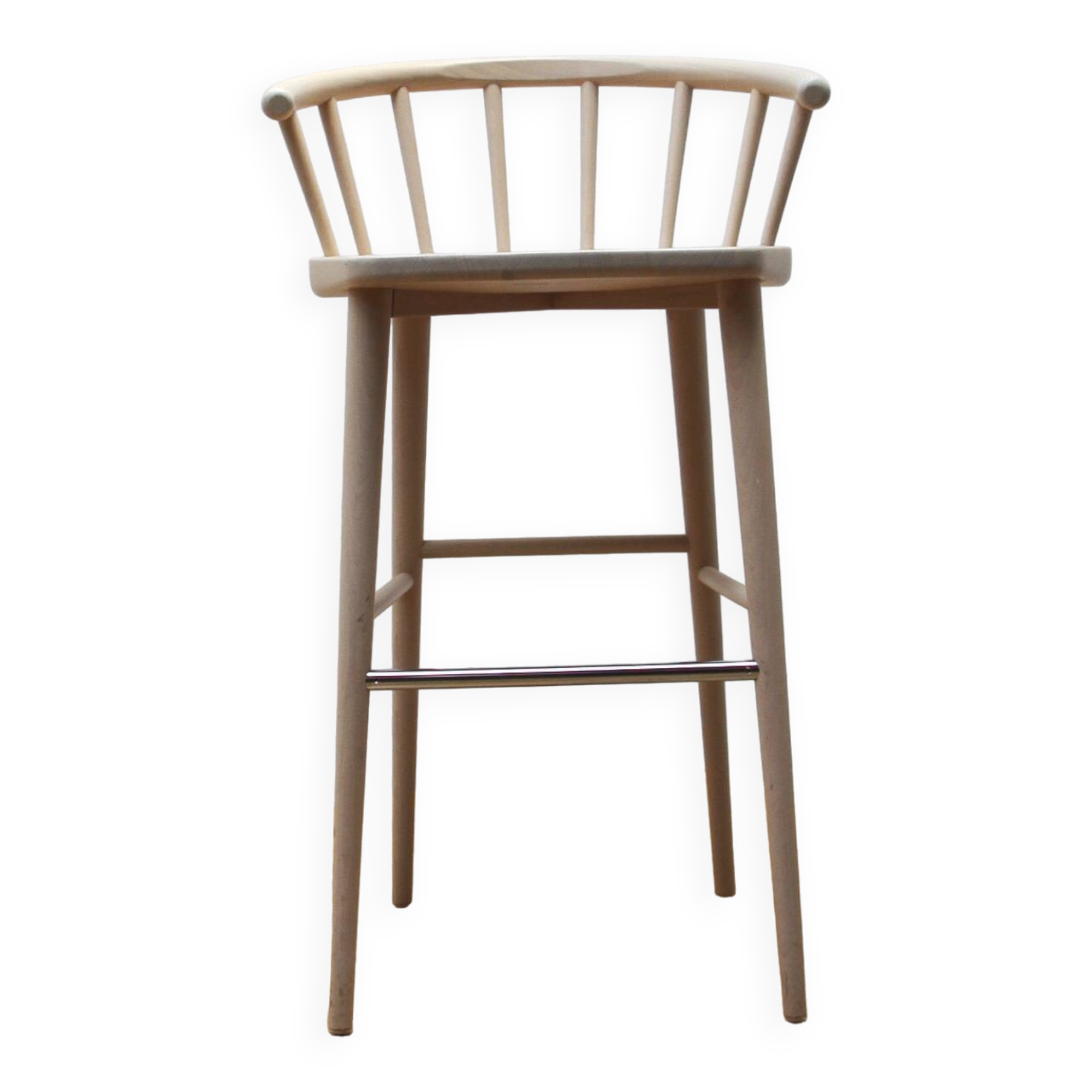 Wood 607 bar stool, Billiani