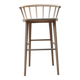 Wood 607 bar stool, Billiani