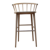 Wood 607 bar stool, Billiani