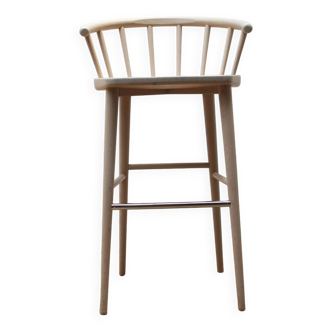 Wood 607 bar stool, Billiani