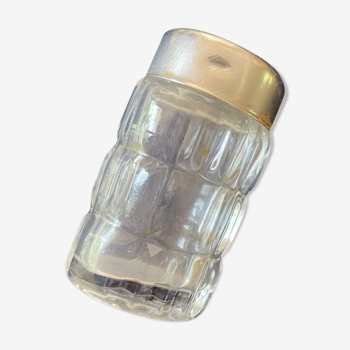Vintage glass salt shaker