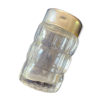 Vintage glass salt shaker