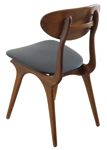 Set of 4 AWA dining chairs Louis van Teeffelen 'Ottersum'
