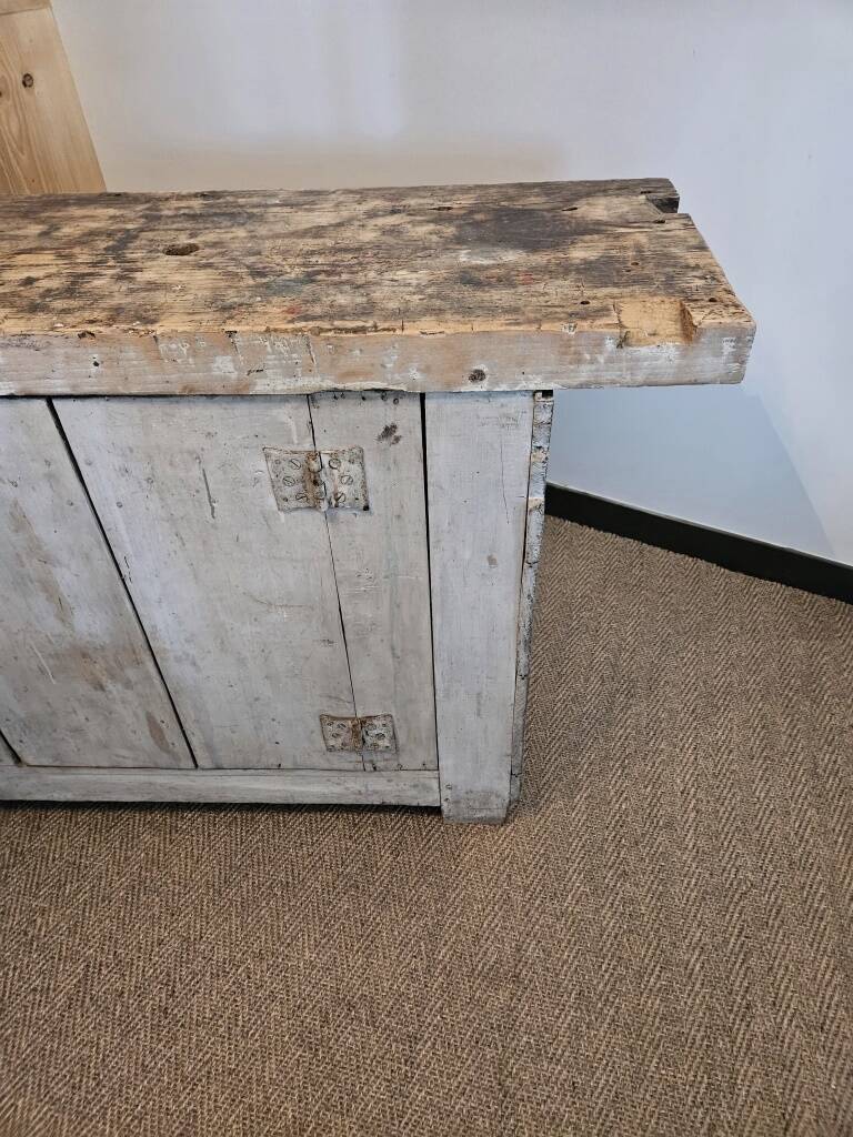 Old carpenter's workbench