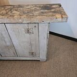 Old carpenter's workbench