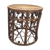 70s peacock table table