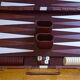 Vintage Foldable Backgammon Case / Game Box