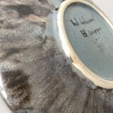 Rare plate bel delecourt quimper antique