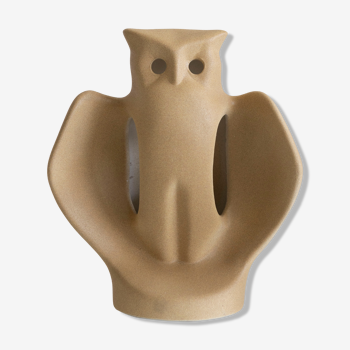 Lampe hibou ceramique années 70/80