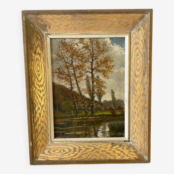 Landscape signed from 1893