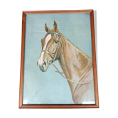Horse lithograph J.Rivet