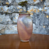Vase in vintage glazed stoneware
