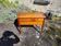 Cherrywood console chest of drawers with 3 drawers
