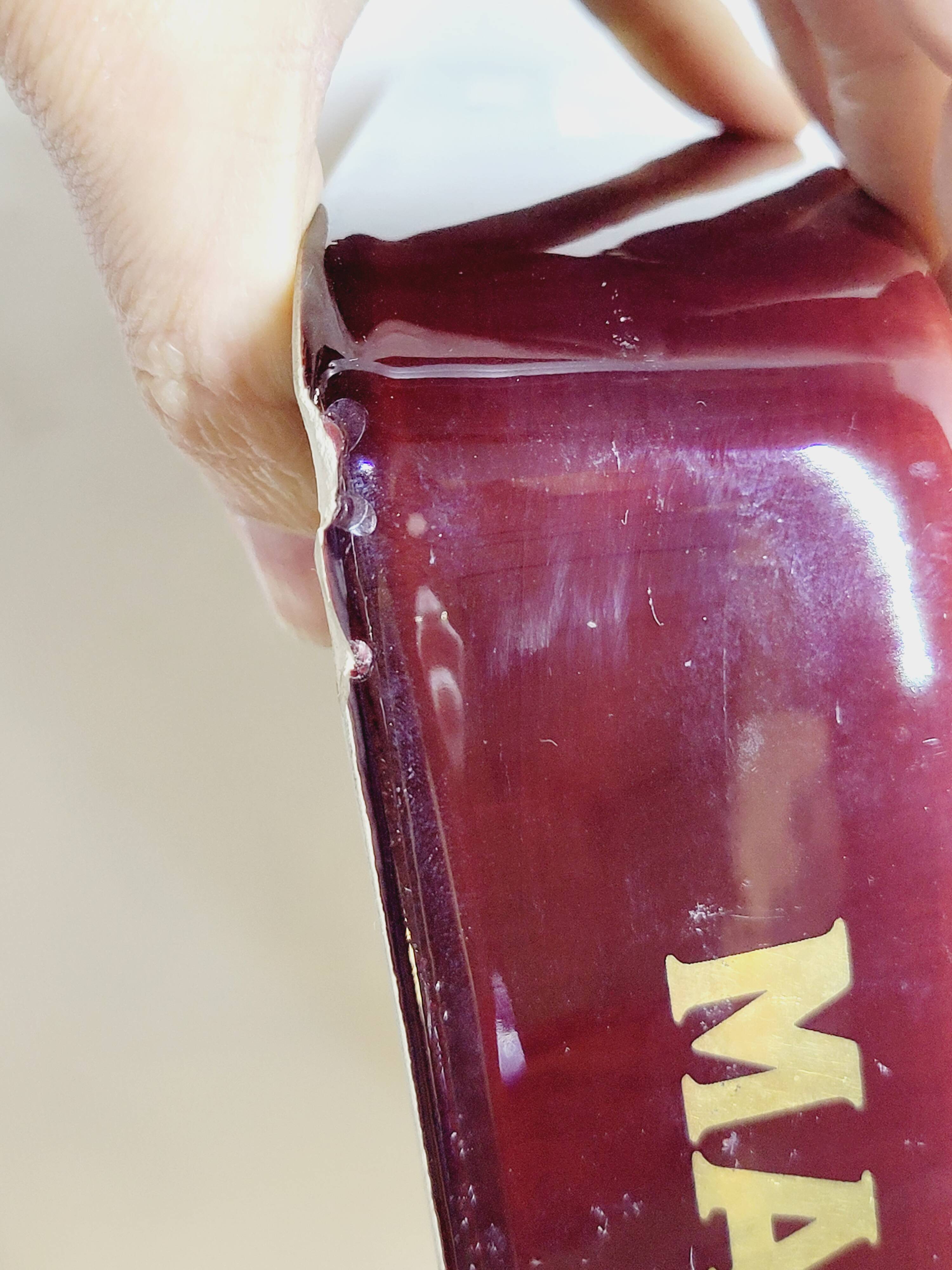 Imposing ceramic advertising ashtray Martell Cognac