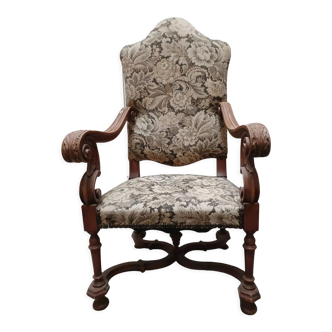 Throne armchair