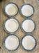 Lot of 6 ironstone plates (Morocco series)