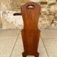 Vintage side table with magazine rack, 1960s