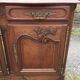 Louis XV sideboard in solid oak carved with 3 doors and 3 drawers