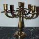 Pair of candlesticks 5 bronze lights