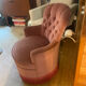 Fauteuil crapaud vintage