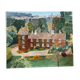 Landscape painting house