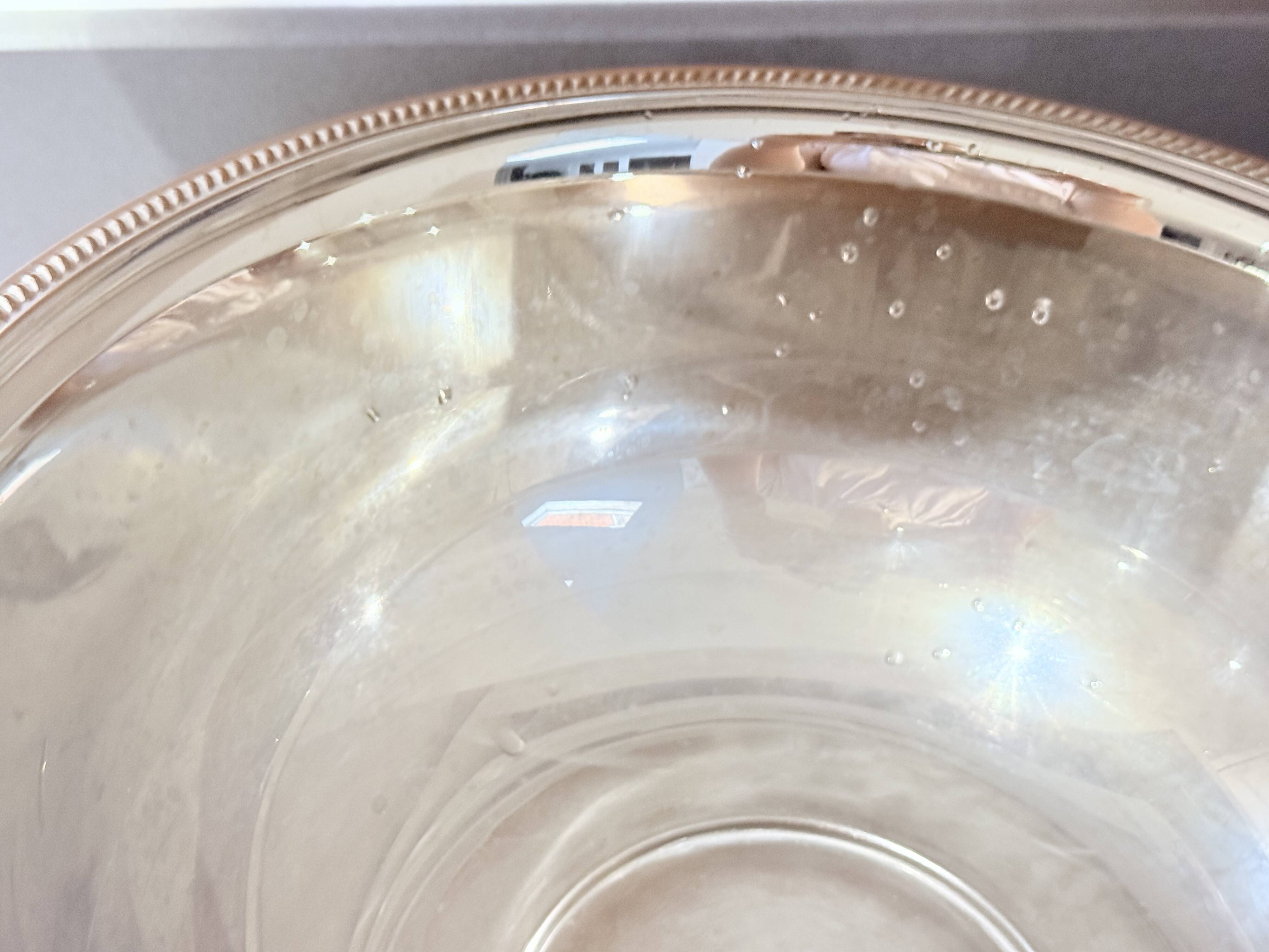 Large Luxury Silver Plated Champagne Ice Bucket / Wine Cooler on Pedestal